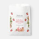 Sachets En Papier Berry fraise première Berry (Devant)