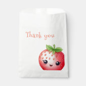 Sachets En Papier Berry premier anniversaire (Devant)