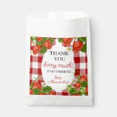 Sachets En Papier Berry Première fête d'anniversaire Favoriser (Devant)