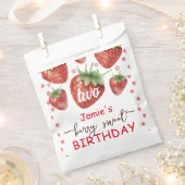 Sachets En Papier Berry Sweet 2e anniversaire (Coupé)