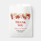 Sachets En Papier Berry Sweet Baby Shower (Devant)