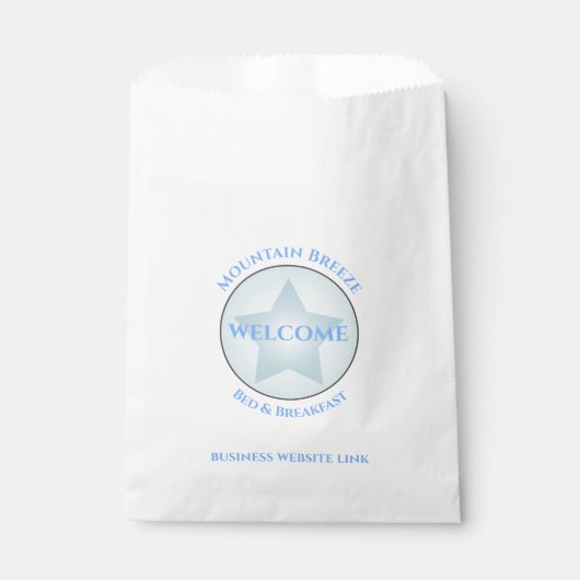 Sachets En Papier Bienvenue Guest Custom Business Chambres d'hôte (Devant)
