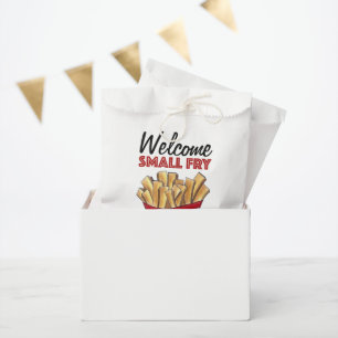Sachets En Papier Bienvenue Petite frites Baby shower de fruits frai