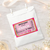 Sachets En Papier Billet de la nuit de cinéma Anniversaire fille per (Coupé)