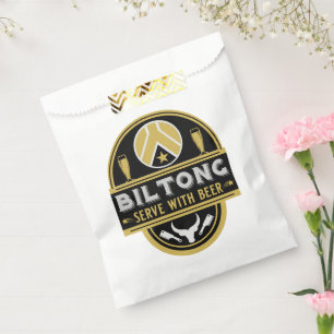 Sachets En Papier Biltong Et Bière