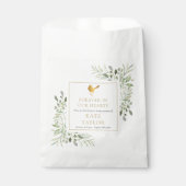 Sachets En Papier Bird Seed Packet Greenery Funeral Memorial (Devant)