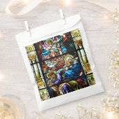 Sachets En Papier Birth of Jesus Stained Glass Window (Coupé)