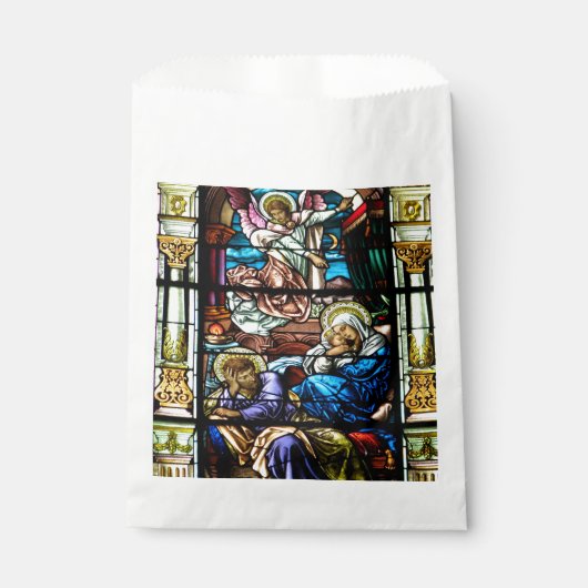 Sachets En Papier Birth of Jesus Stained Glass Window (Devant)