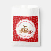 Sachets En Papier Biscuits de Noël Pudding de Noël (Devant)