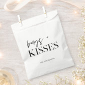 Sachets En Papier Bisous et Bisous Halloween (Coupé)