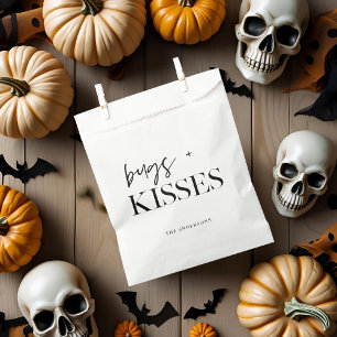 Sachets En Papier Bisous et Bisous Halloween