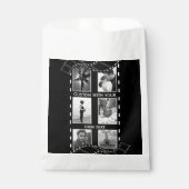 Sachets En Papier Black and White Film Reel Custom Photo (Devant)
