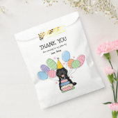 Sachets En Papier Black Cockapoo Cavapoo fête d'anniversaire (Scellé)