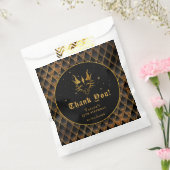 Sachets En Papier Black Dragon Scales Or Anniversaire Merci (Scellé)