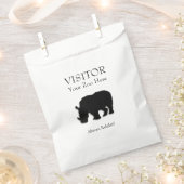 Sachets En Papier Black Rhino, événement (Coupé)