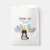Sachets En Papier Black Tuxedo Cockapoo Cavapoo fête d'anniversaire (Devant)