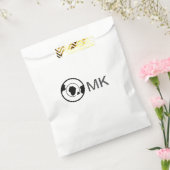 Sachets En Papier Black world globe ajouter nom monogramme détails d (Scellé)