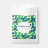 Sachets En Papier Bleu. (Devant)