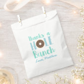 Sachets En Papier Bleu Bleu Grâce À Un Trou De Trou Anniversaire (Coupé)