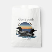 Sachets En Papier Bleu couché de soleil (Devant)