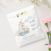 Sachets En Papier Bleu Nous pouvons attendre prématurément Ours Baby (Scellé)