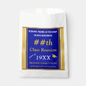 Sachets En Papier Bleu, Or, Changer de COULEURS, Classe Reunion Cade (Devant)