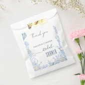Sachets En Papier Bleu toile Fête des mariées à thème océan Favorise (Scellé)