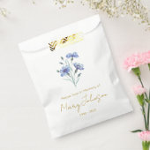 Sachets En Papier Bleuet | Simple pochette de graines Obsèques (Scellé)