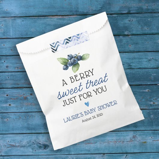 Sachets En Papier Bleuet Sucré