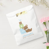 Sachets En Papier Blocs d'ours et de jouets Baby shower garçon (Scellé)