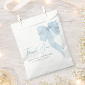 Sachets En Papier Blue Bow C'Est Un Baby shower Garçon (Coupé)