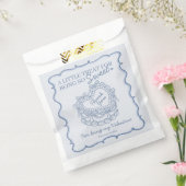 Sachets En Papier Blue Bow Coquette Coeur rétro Cake Valentines (Scellé)