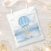 Sachets En Papier Blue Elephant Hot Air Balloon Favoriser Sac (Coupé)