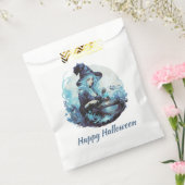 Sachets En Papier Blue Haired Witch et Cauldron Happy Halloween (Scellé)