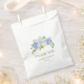 Sachets En Papier Blue Hydrangea Floral Mariage Merci Favoriser les  (Coupé)