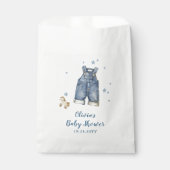 Sachets En Papier Blue Jean Baby Shower (Devant)