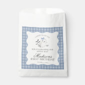 Sachets En Papier Blue Pastel Little Boo Ghost Birthday Dessert (Devant)