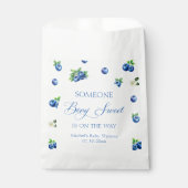 Sachets En Papier Blueberry Baby Shower  (Devant)