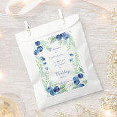 Sachets En Papier Blueberry Midsummer Rustic Berry Mariage (Coupé)