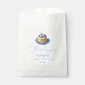 Sachets En Papier Blueberry Pancake Baby Brunch Douche Merci (Devant)