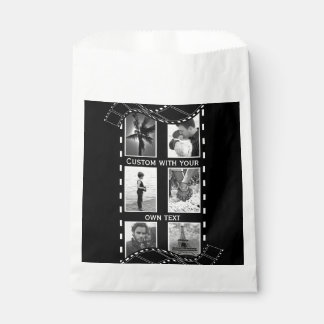 Sachets En Papier Bobine de film noir et blanc Photo personnalisée
