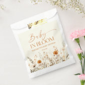 Sachets En Papier Boho Baby In Bloom Baby shower Fleur sauvage (Scellé)