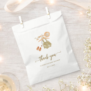 Sachets En Papier Boho Boy Baby shower Favoriser Sac