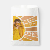 Sachets En Papier Boho Été 1er Voyage Autour Du Soleil Anniversaire  (Devant)