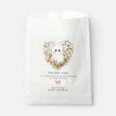 Sachets En Papier Boho Fall Ghost Baby Shower Thank You (Devant)