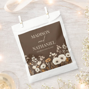 Sachets En Papier Boho Fleur sauvage Fleur sauvage Floral Jardin Mar