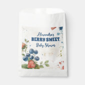 Sachets En Papier Boho fraise Berry Baby shower doux (Devant)