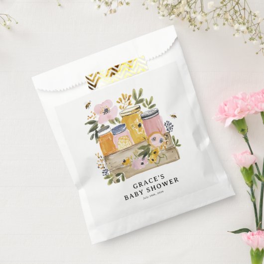 Sachets En Papier Boho HoneyBee & Wildflower Baby Shower (Scellé)