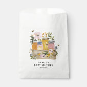 Sachets En Papier Boho HoneyBee & Wildflower Baby Shower (Devant)