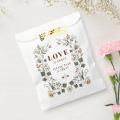 Sachets En Papier Boho Moderne Folk L'Amour Mariage Est Douce (Scellé)